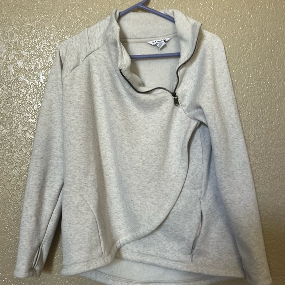Gray hoodie athleta